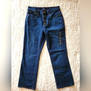 NWT J Crew boot cut cropped jeans.